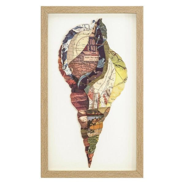 Yosemite 1 x 16 x 20 in. Schooner II Wall Art, Multi Color 3230055